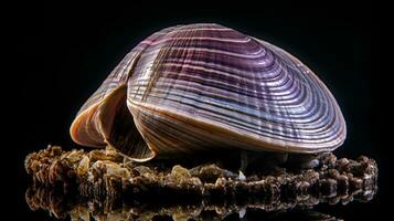 faune la photographie de photo de quahog palourde. génératif ai