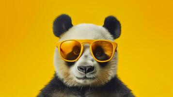 génératif ai, cool Panda ambiance photo