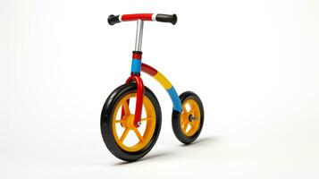 affichage une 3d miniature monocycle. génératif ai photo