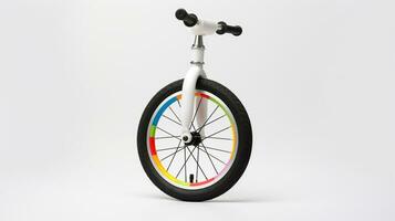 affichage une 3d miniature monocycle. génératif ai photo