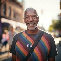 résilient lgbt activiste portrait photo