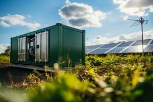 une nettoyer durable Puissance la source dérivé de Naturel Ressources photo