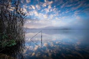 Massa marittima, lac accesa - grosseto, toscane, italie photo