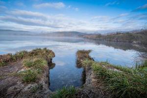 Massa marittima, lac accesa - grosseto, toscane, italie photo