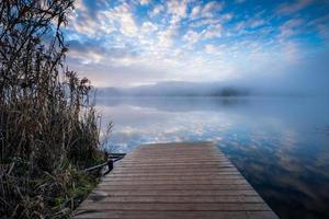 Massa marittima, lac accesa - grosseto, toscane, italie photo