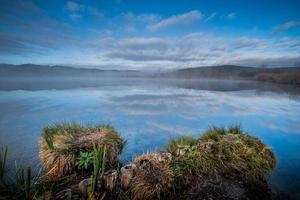 Massa marittima, lac accesa - grosseto, toscane, italie photo