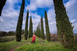 Massa marittima, lac accesa - grosseto, toscane, italie photo