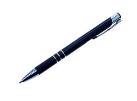 stylo isolé sur fond blanc photo