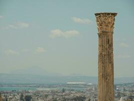 Tunis ville dans Tunisie photo