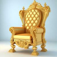 luxe classique antique fauteuil pour moderne conçu intérieur photo