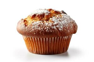 muffin isolé sur une blanc Contexte photo