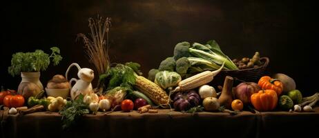 vatierie de des légumes photo