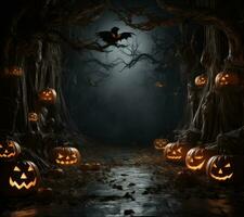 fond d'halloween effrayant photo