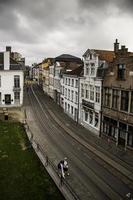 immeuble ancien de la ville de gand photo