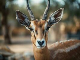 antilope portrait établi avec génératif ai La technologie photo
