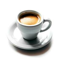 international café journée prendre plaisir avec une tasse de liquide café ai génératif photo