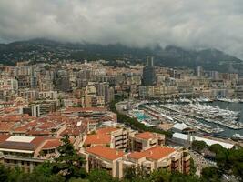 monte carlo à le méditerranéen mer photo