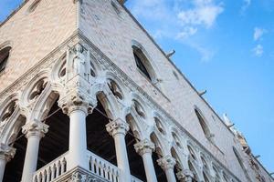 Venise, Italie - détail du palazzo ducale photo