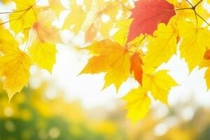 Terre journée et monde environnement jour, magnifique feuilles. ai génératif pro photo