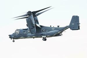 uni États air Obliger usaf Boeing cv-22b balbuzard 11-0058 convertiplane afficher pour riat Royal international air tatouage 2018 salon de l'aéronautique photo