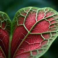 feuille proche en haut photo