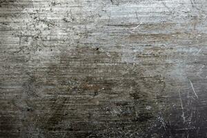 métal texture avec poussière rayures et fissures. photo