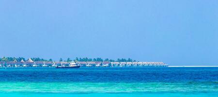 kuramathi Maldives tropical paradis île vue de rasdhoo Maldives. photo