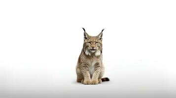 une mignonne peu animal de compagnie isolé sur blanc Contexte. génératif ai photo