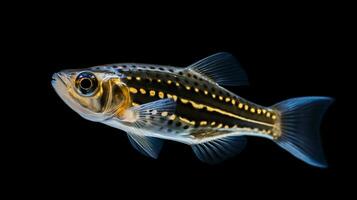 faune la photographie de photo de poisson zèbre. génératif ai