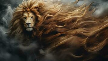 le animal arrière-plan, Lion furtif photo