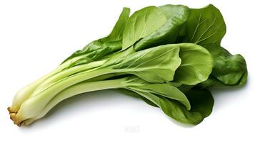 photo de bok choy isolé sur blanc Contexte. génératif ai