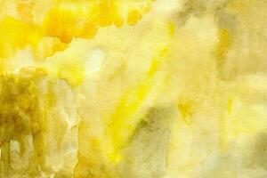 texture de fond aquarelle jaune photo