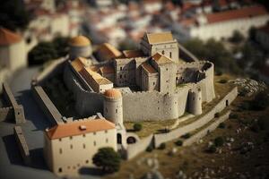 découvrir le beauté de les dubrovniks ville des murs dans Croatie photo