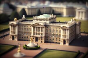 miniature Buckingham palais dans Angleterre avec haute détail photo