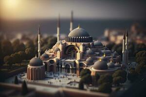 le majestueux hagia Sophia dans Istanbul dinde photo