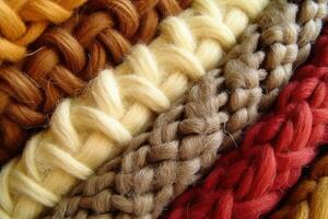 doux la laine texture pour textile conception et artisanat photo