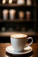 studio photo de le tasse de café