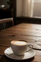 studio photo de le tasse de café