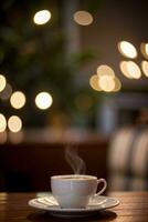 studio photo de le tasse de café