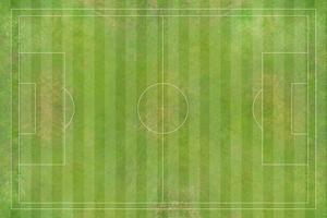 vue aérienne du terrain de football, stade de football, stade de football photo