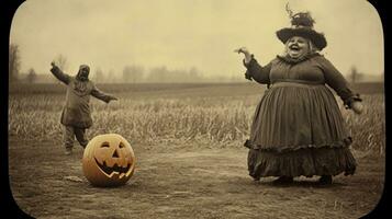 les enfants des gamins Halloween effrayant ancien la photographie masques 19e siècle horreur costumes fête photo