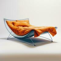 fauteuil rétro futuriste meubles esquisser illustration main dessin référence designer idée photo