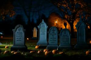 Halloween est une temps pour effrayant amusant, mais il pouvez aussi être une temps pour sécurité. généré par ai photo