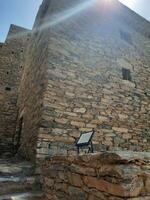 Al bah, saoudien Saoudite, SEP 2023 - magnifique jour vue de le historique ruines de te ain zee ain ou hein ain ancien village dans Al bah, saoudien Saoudite. photo