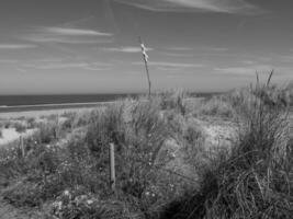 été temps sur langeoog île photo