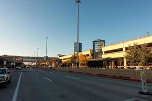 scènes autour de l'aéroport de reno nevada en novembre photo