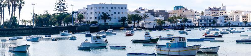 port intérieur arrecife lanzarote espagne photo