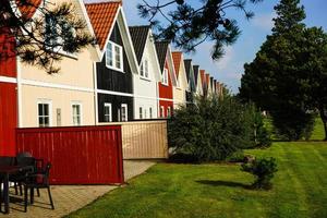 maisons de ville en bois comme maisons de vacances au danemark photo