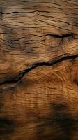 fichier de texture de écorce bois utilisation comme Naturel Contexte verticale mobile fond d'écran ai généré photo