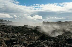 krafla est une volcanique système avec une diamètre de approximativement 20 kilomètres situé dans le Région de monvatn, nord Islande photo